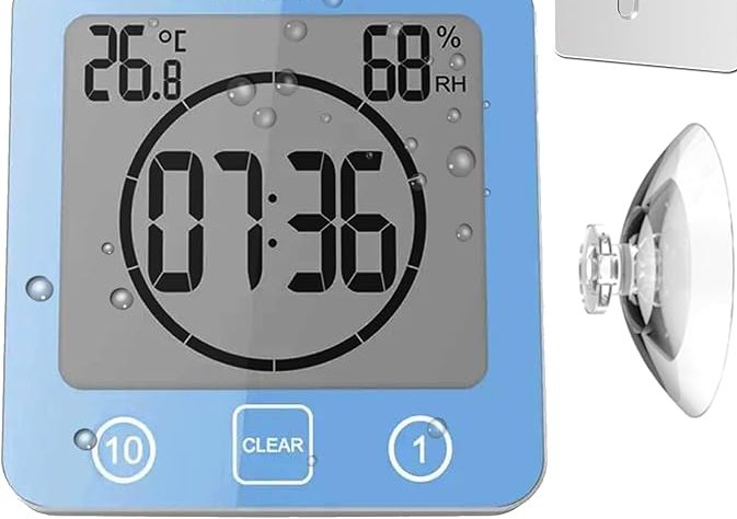 Waterproof Bathroom Wall Clock 61yktheakwl. ac sx679